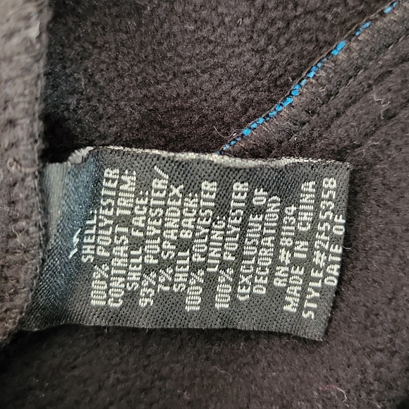 Pacific Trail Blue Black Textured Active Jacket. Size M - Picture 6 of 9